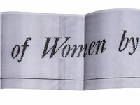 Gretchen faust (1961), 'wall tattoos, images of woman by the sea', 1990, n° 3/3 6.5 x 85 cm. (2.56 x 33.46 in.) - afbeelding 6 van  10