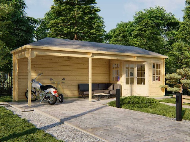 Gretel - tuinhuis 44mm 7900x2500x2820mm onbehandeld (nieuw) - afbeelding 1 van  1