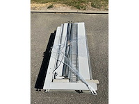 Grey mobile retail shelving - shop racking - afbeelding 1 van  1