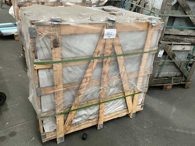 Grey pearl natuurruw partij mozaïektegels ca 45 m2 - afbeelding 5 van  6