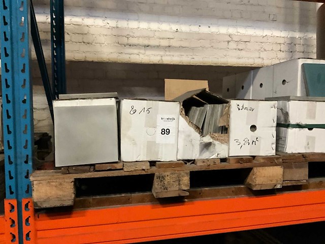 Grijs beton vloertegel - afbeelding 2 van  2