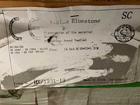 Grijs honed tumbled grote partij mozaïek tegel in keien - afbeelding 2 van  2