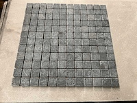 Grijs honed tumbled grote partij mozaïek tegel - afbeelding 1 van  3