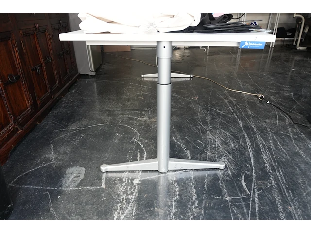 Grijs zit-sta bureau 200x91 cm - afbeelding 4 van  5
