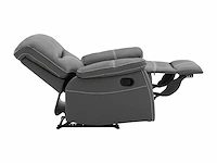 Grijze nep relaxstoel - afbeelding 6 van  8