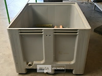 Grijze palletbox - afbeelding 2 van  2