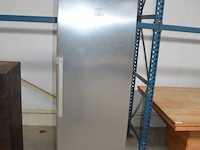 Grijze staande koelkast whirlpool (met schade) re365a (werking onbekend)