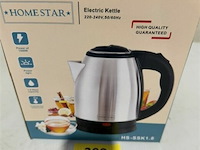 Grijze waterkoker homestar 1,8 liter - afbeelding 1 van  3