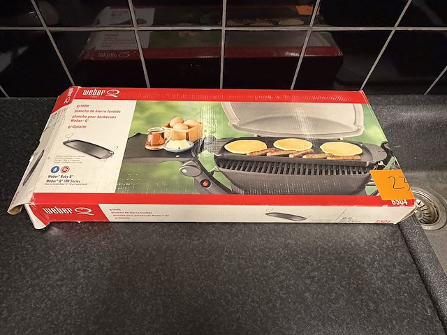 Grilplaat weber - afbeelding 1 van  3