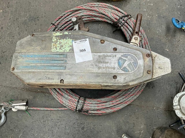 Griphoist staalkabel takel / tirfor - afbeelding 2 van  5