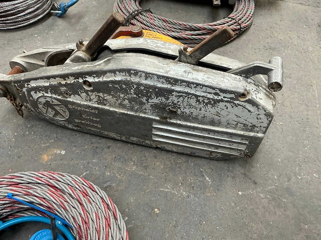 Griphoist staalkabel takel / tirfor - afbeelding 5 van  5