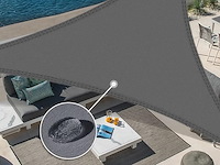 Gris antracita schaduwzeil 5x5x5m - afbeelding 1 van  1