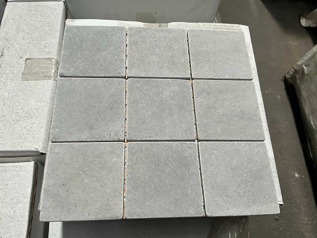 Gris carthage 10,5 m2 mozaïektegels - afbeelding 1 van  3