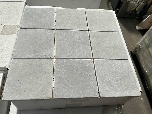 Gris carthage 10,5 m2 mozaïektegels - afbeelding 2 van  3
