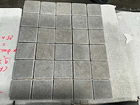 Gris carthage 9,75 m2 mozaïektegels - afbeelding 3 van  3