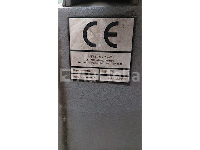 Grit buizenschuurmachine gf75 multi-tools a/s - afbeelding 4 van  6