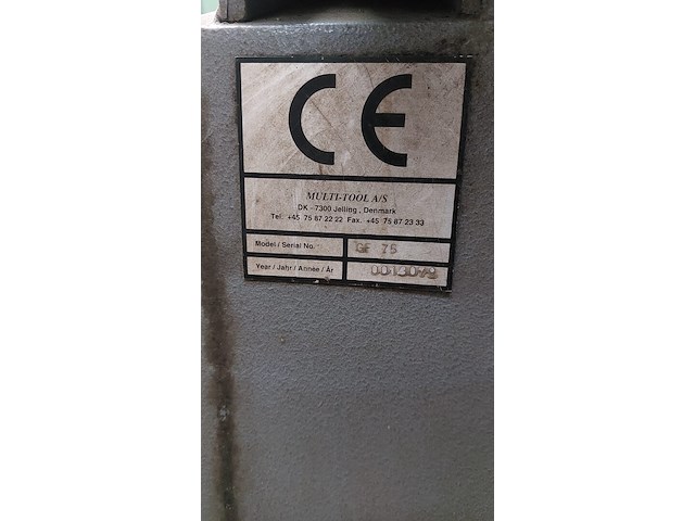 Grit buizenschuurmachine gf75 multi-tools a/s - afbeelding 4 van  6