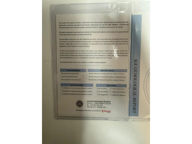 Groenachtige blauwe paraiba toermalijn - afbeelding 7 van  8