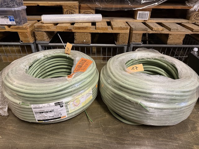 Groene flexkabel - afbeelding 1 van  1