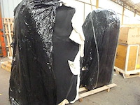 Groene fluwelen panoramische bank - afbeelding 5 van  13