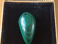 …groene hanger edelsteen - afbeelding 2 van  3