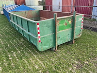Groene kabelcontainer - waste container - afbeelding 4 van  5