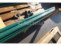 Groene ronde hekpalen (ral6005) - afbeelding 9 van  9