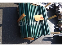 Groene ronde hekpalen (ral6005) - afbeelding 4 van  6