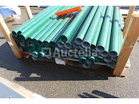 Groene ronde hekpalen (ral6005) - afbeelding 5 van  6