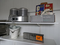 Groentensnijder, mixer, fruitpers, mandoline