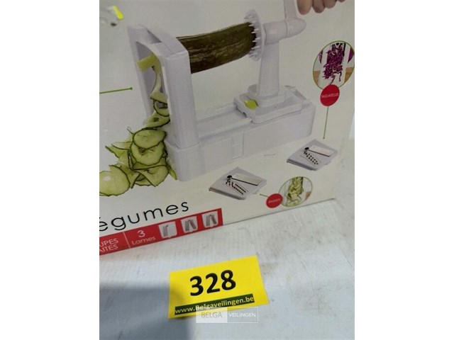 Groentesnijder met 3 verschillende messen - afbeelding 3 van  3