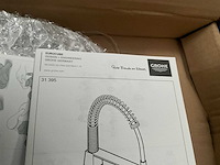 Grohe 31395 eurocube keukenkraan - afbeelding 3 van  9