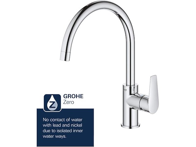 Grohe bauedge keukenmengkraan - afbeelding 2 van  4