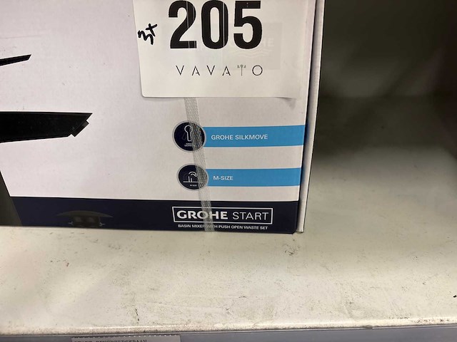 Grohe click m wastafelkraan (3x) - afbeelding 2 van  2