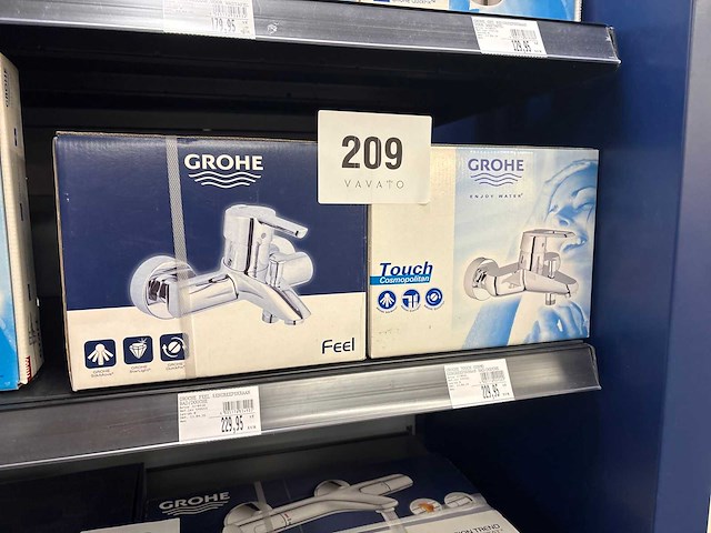 Grohe diverse badkranen (2x) - afbeelding 1 van  3