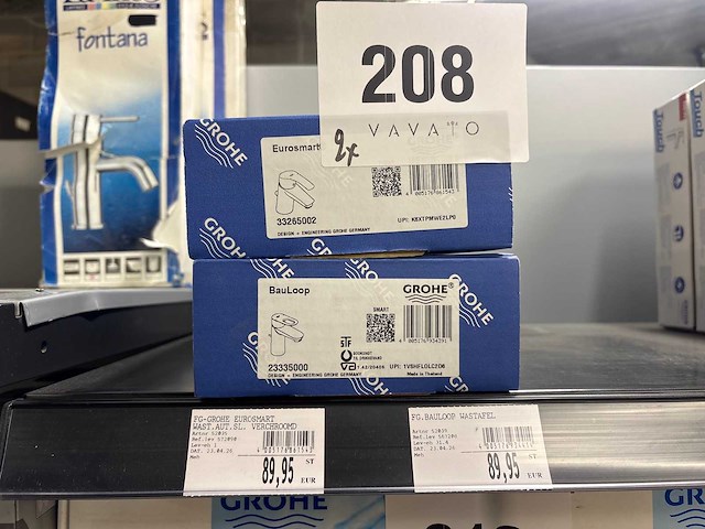 Grohe diverse wastafelkranen (2x) - afbeelding 1 van  2