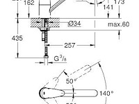 Grohe eurodisc kraan - afbeelding 2 van  2