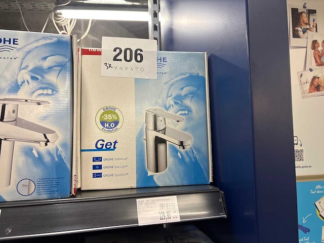 Grohe get wastafelkraan (3x) - afbeelding 1 van  2