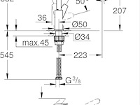 Grohe keukenspoelmengkraan - afbeelding 2 van  3