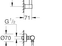 Grohe precision get doucheset - afbeelding 2 van  3