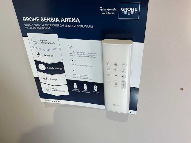 Grohe sensa arena automatische hangtoilet - afbeelding 4 van  4