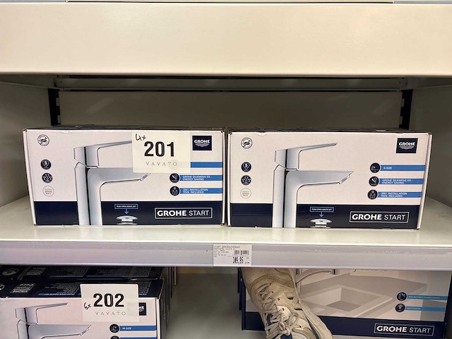 Grohe start click s wastafelkraan (4x) - afbeelding 1 van  2