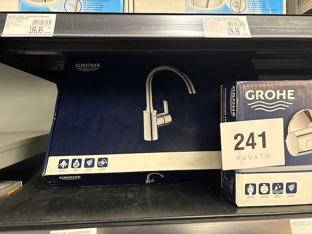 Grohe thermostaatkraan en keukenkraan - afbeelding 3 van  3