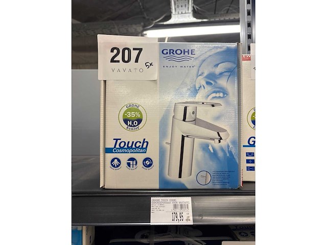 Grohe touch cosmopolitan wastafelkraan (5x) - afbeelding 2 van  2