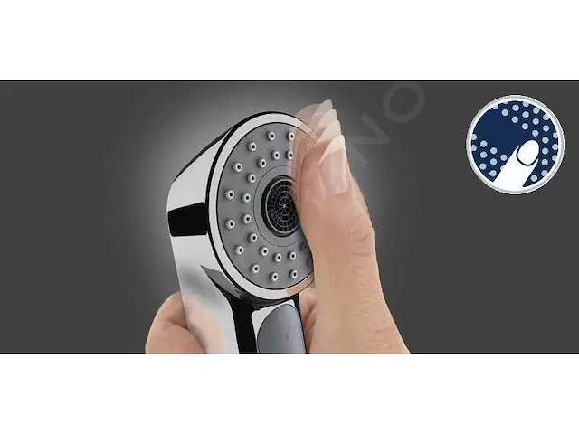 Grohe vitalio joy doucheset 260 met thermostaat, 3 stralen, chromen 26403001 - afbeelding 7 van  9