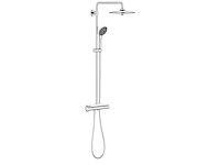 Grohe vitalio joy doucheset 260 met thermostaat, 3 stralen, chromen 26403001 - afbeelding 2 van  9
