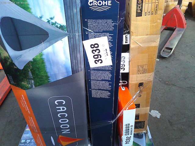 Grohe vitalio joy doucheset 260 met thermostaat, 3 stralen, chromen 26403001 - afbeelding 9 van  9