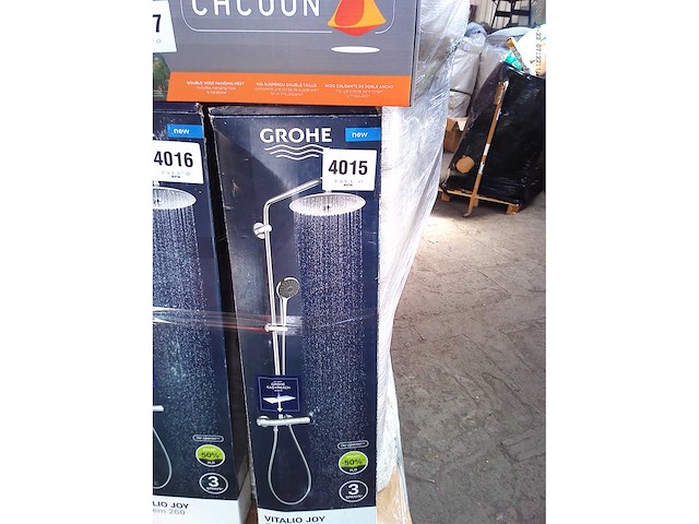 Grohe vitalio joy doucheset 260 met thermostaat, 3 stralen, chromen 26403001 - afbeelding 9 van  9