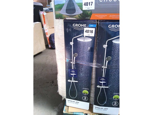 Grohe vitalio joy doucheset 260 met thermostaat, 3 stralen, chromen 26403001 - afbeelding 9 van  9