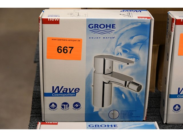 Grohe wave cosmopolitan kraan - afbeelding 1 van  1